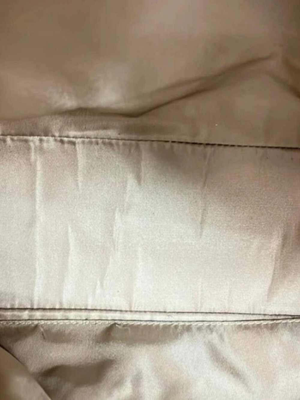 DIOR/ChristianDior - Light Brown Light Green White Unborn Calf Leather Tote Bag - Picture 13 of 14
